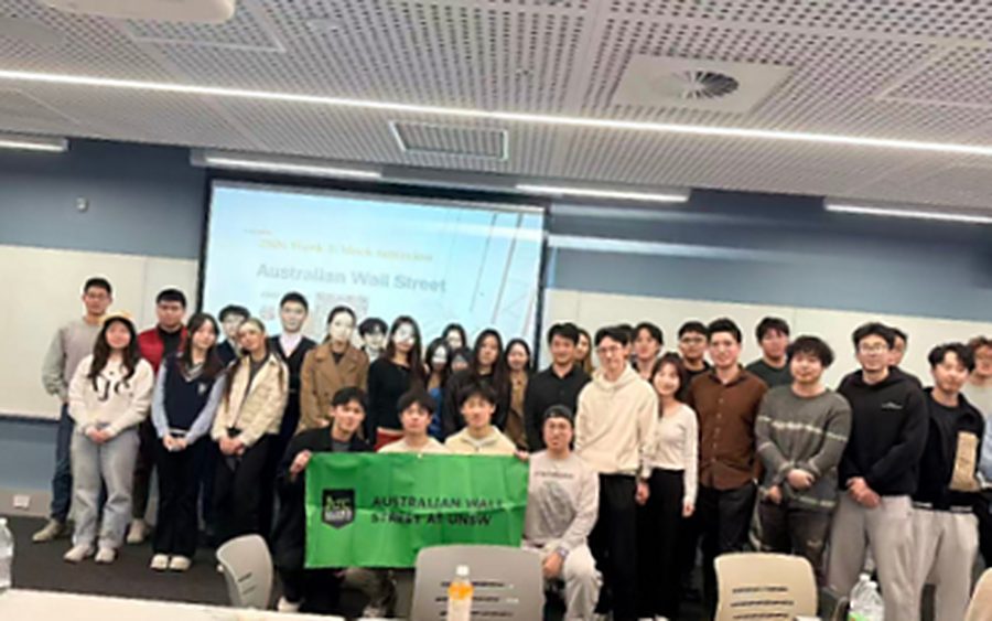 AWS UNSW members and guests in a group photo at the Mock Interview Workshop